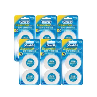 【Oral-B 歐樂B】無蠟牙線50公尺 x12入