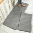 【半島良品】12MM科技氣墊/防油防水減壓皮革廚房地墊120x45cm(多款選 台灣環保印刷 踩屎感地墊)
