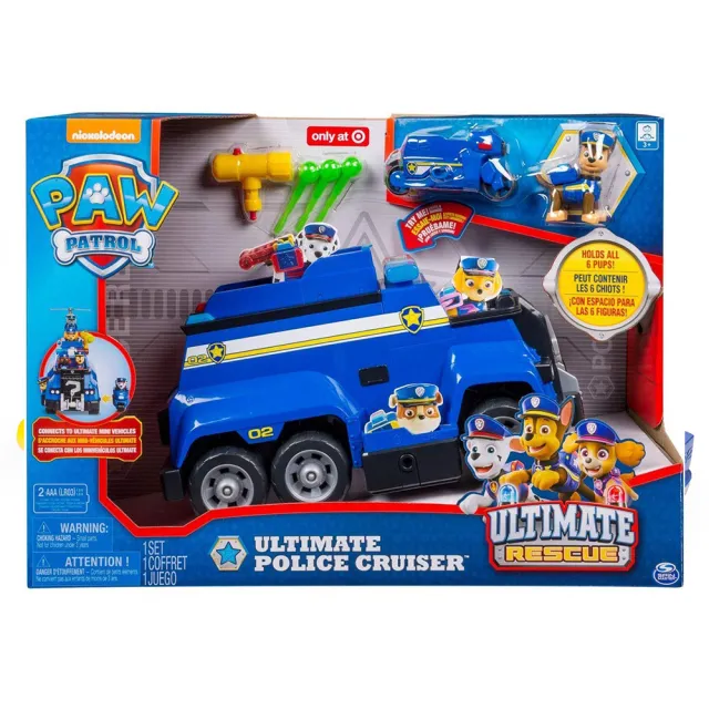 【PAW Patrol 汪汪隊立大功】終極救援警察巡邏車(汪汪隊玩具)