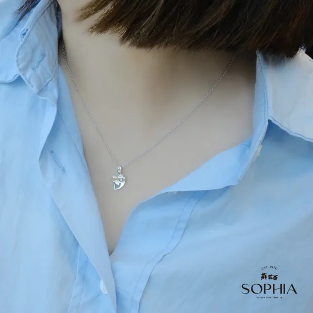 【蘇菲亞珠寶】14K金 費歐娜 鑽石項墜