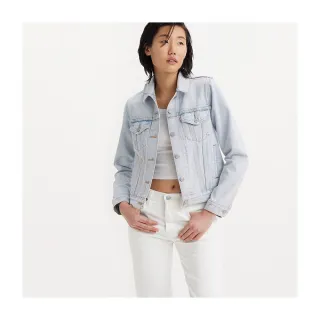 【LEVIS 官方旗艦】女款 TYPEIII三代版型合身丹寧牛仔外套 熱賣單品 29945-0173