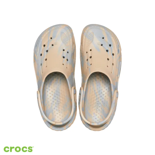 【Crocs】中性鞋 電波大理石花纹克駱格(210453-0ES)