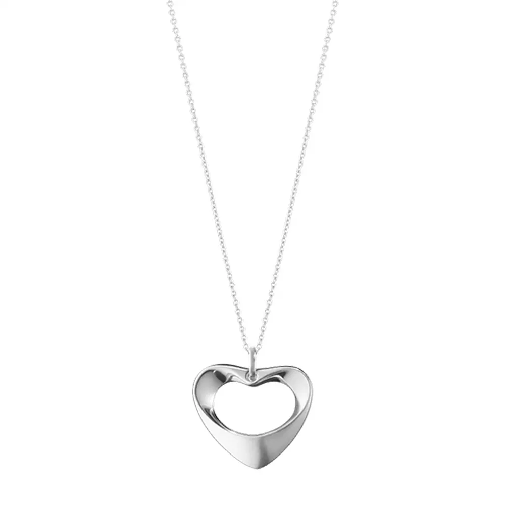 【Georg Jensen 喬治傑生】HEART SILVER 項鍊(10011741)