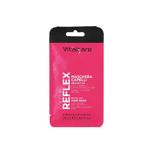 【Vitalcare 薇塔爾】蠶絲蛋白水晶護色護髮模旅行包-25ml(染髮、挑染髮質專用)