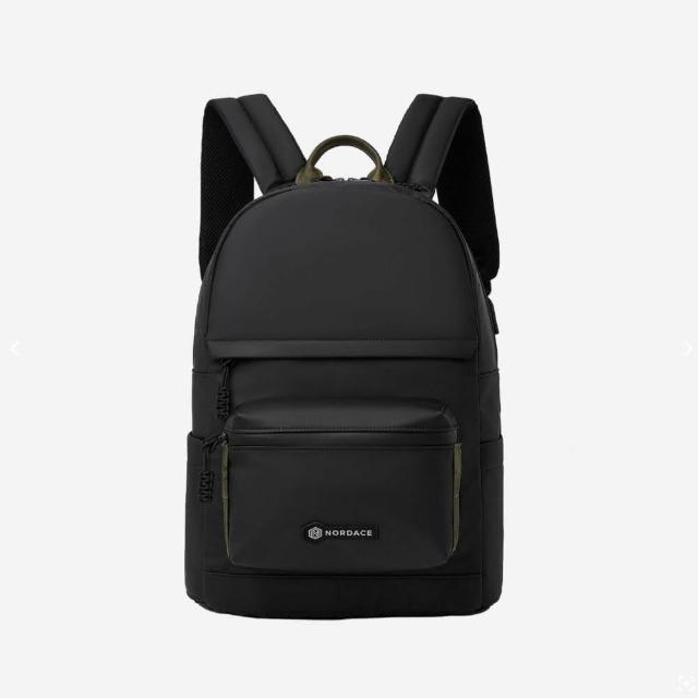 【Nordace】Edin 黑色經典背包 ND1128-1(日常及通勤上班上學)