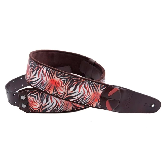 RightOn Straps Jungle Orange 吉他背帶(Mojo 系列 吉他背帶 貝斯背帶 西班牙進口)