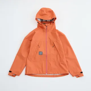 【ADISI】女輕薄3L防水透濕超透氣 耐磨登山外套 AJ2491036 珊瑚橘(防水 透氣 防潑水 超撥水 耐磨 三層布)