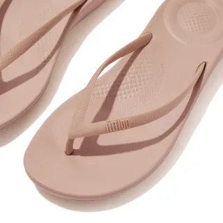 【FitFlop】IQUSHION經典輕量夾腳涼鞋(米色)