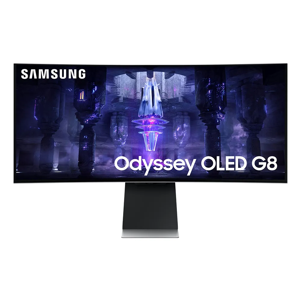 【SAMSUNG 三星】S34BG850SC QD-OLED-G8 金屬量子曲面電競+智慧聯網(34型/3440x1440/175Hz/0.1ms/Type-C)