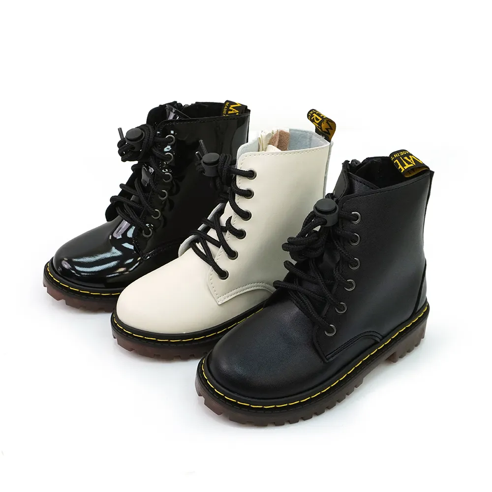 【MATERIAL 瑪特麗歐】童靴 可愛綁帶素面童靴 15-22 TB50203(童靴)
