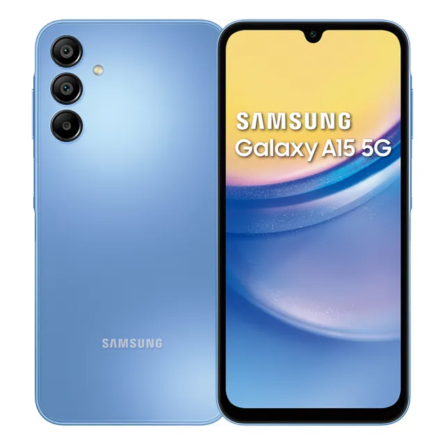 【SAMSUNG 三星】Galaxy A15 5G 6.5吋(4G/128G/聯發科天璣6100+/5000萬鏡頭畫素)