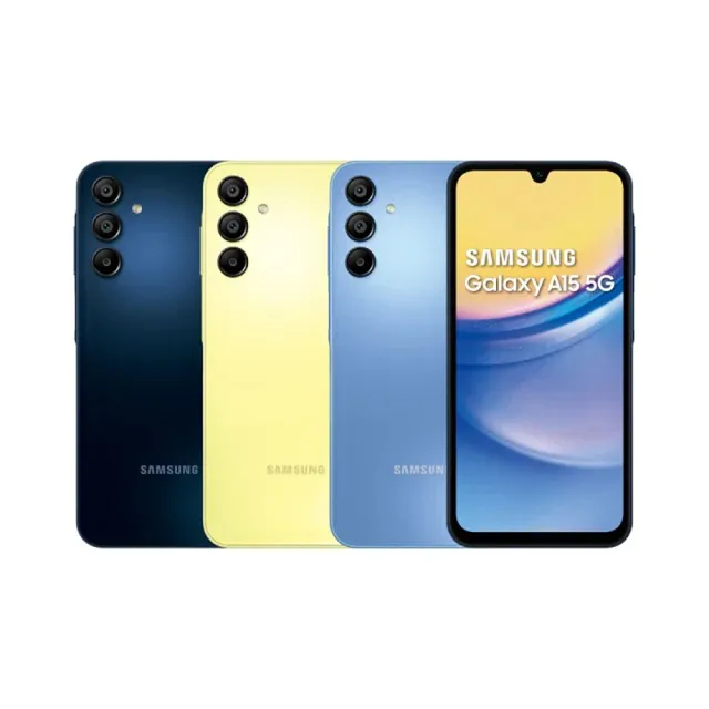 【SAMSUNG 三星】Galaxy A15 5G 6.5吋(6G/128G/聯發科天璣6100+/5000萬鏡頭畫素)