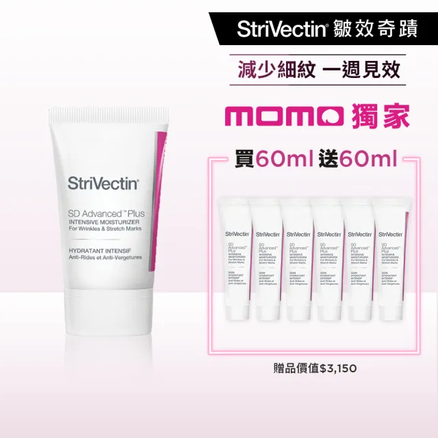 【StriVectin 皺效奇蹟】NIA 114 超級意外胜肽皺效霜 60ml(買60ml送60ml)