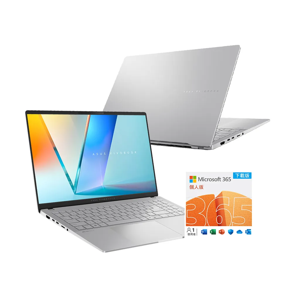 【ASUS】微軟M365一年組★15.6吋Copilot+PC AI筆電(VivoBook S S5507QA/Snapdragon X Elite/32G/1TB/3K)