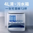 【Haier 海爾】熱烘智慧掃拖機器人ML1 Pro(45°C熱風烘乾、自動回洗拖布、電解水除菌)