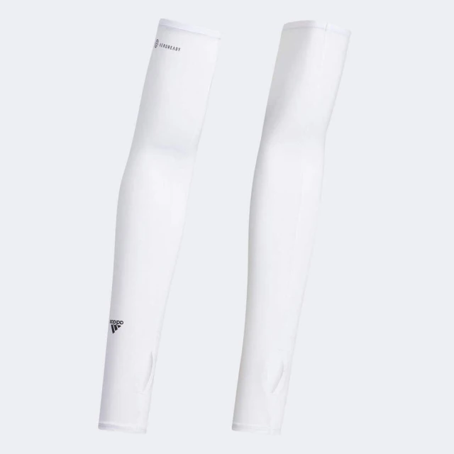 adidas 愛迪達 W Uv Arm Sleeve 男女運動袖套 白(IB0313)