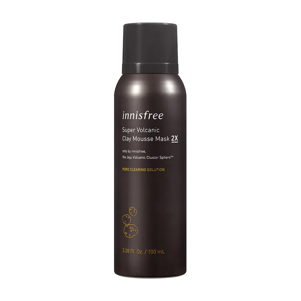 即期品【INNISFREE】超級火山泥毛孔慕絲面膜 100ml(水感清毛孔/效期2025.04)