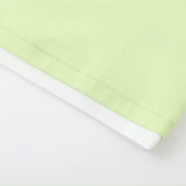 【GAP】男童裝 Logo印花圓領短袖T恤-淺綠色(466204)