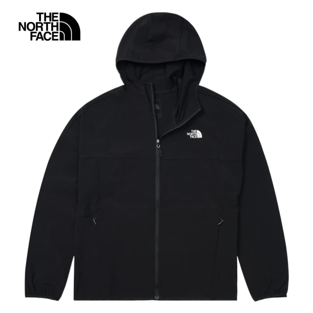 The North Face 北面女款黑色防潑水防曬防風外套｜7WCPJK3