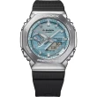 【CASIO 卡西歐】G-SHOCK 八角太陽能藍芽手錶(GBM-2100A-1A2)