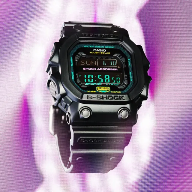 【CASIO 卡西歐】G-SHOCK 電競風格太陽能手錶 開學(GX-56MF-1)