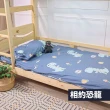 【BOSS BEDDING 小老闆寢具】旗艦3尺3折獨立筒床寢7件組｜學生宿舍組合(折疊床墊+枕頭+床包枕套+保潔墊共七