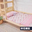 【BOSS BEDDING 小老闆寢具】小資3尺直立棉床寢7件組｜學生宿舍組合 折疊床墊+枕頭+床包枕套+保潔墊共七件