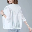 【LANNI 藍尼】★休閒輕薄連帽防曬外套(上衣/女裝/外套/夾克/休閒/正式/通勤)