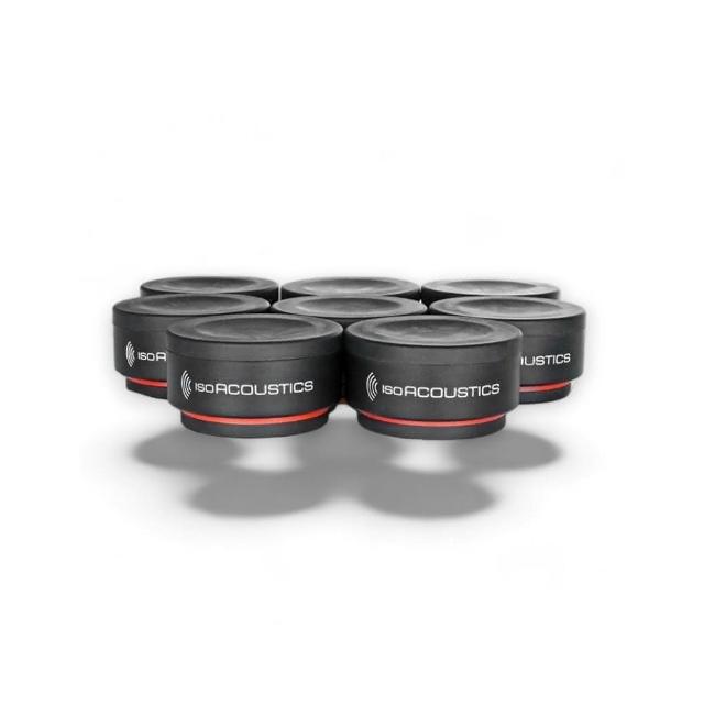 【IsoAcoustics】ISO-PUCK mini 喇叭避震墊 一組8個／讓音場更清晰(喇叭架 隔音 監聽 喇叭墊 消音墊)