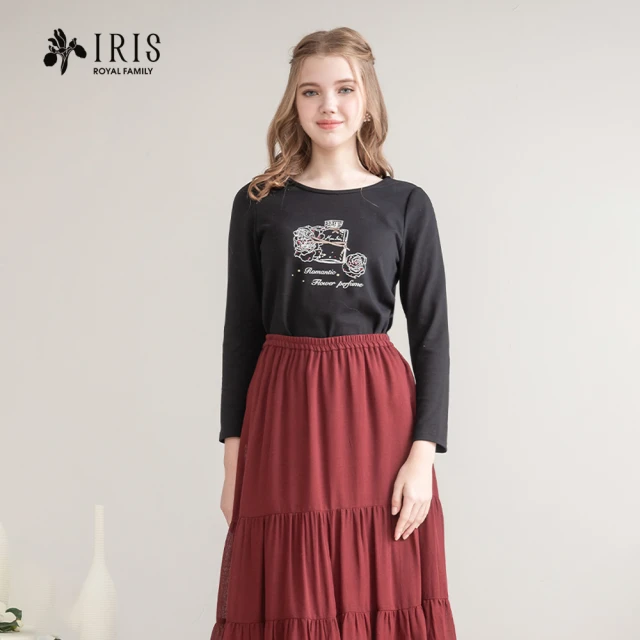 IRIS 艾莉詩 設計師款格紋記憶紗半身裙(36232) 推