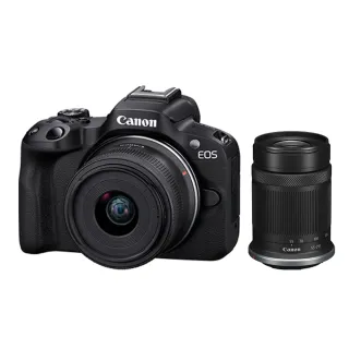 【Canon】EOS R50 RF-S18-45mm f/4.5-6.3 IS STM & RF-S55-210mm f/5-7.1 IS STM(台灣佳能公司貨)