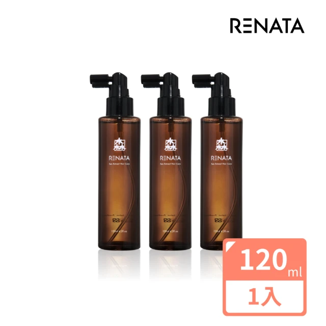 RENATA 蕾娜塔 森精粹系列-森精粹精露 120ml(多款任選/頭皮護理/頭皮精華/頭皮水/落髮/頭油/健髮)