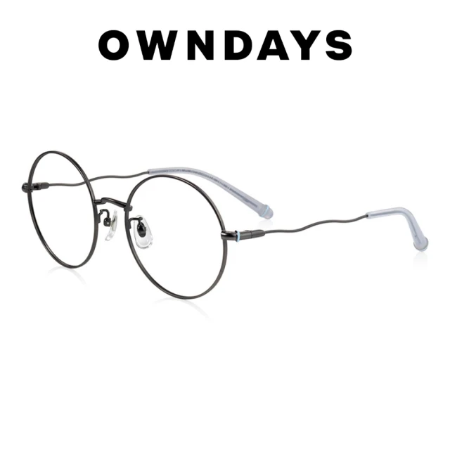 OWNDAYS lillybell系列 日系個性圓框金屬光學眼鏡(LB1017G-4S C1)