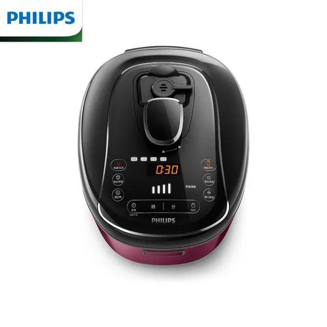 【Philips 飛利浦】智慧萬用電子鍋/壓力鍋/萬用鍋 HD2140(紫小萬/白小萬)