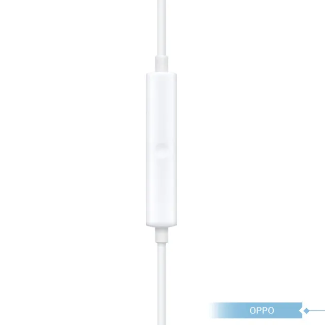 【OPPO】MH135 原廠盒裝 / 高品質半入耳式耳機 3.5mm(白色)