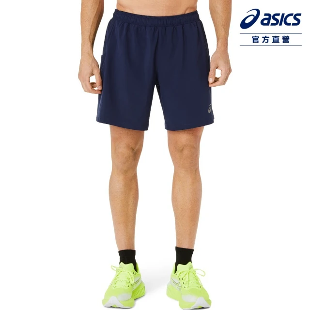 asics 亞瑟士 2IN1 7吋平織短褲 男款 防潑水 海外版 訓練下著(2031E777-402)