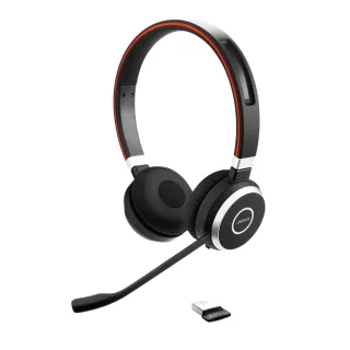 【Jabra】Evolve 65 SE耳罩式商務無線藍牙耳機麥克風(藍牙無線頭戴式立體聲耳機麥克風)