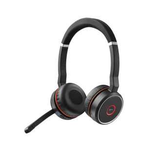 【Jabra】Evolve 75 SE耳罩式商務無線藍牙耳機麥克風(頭戴式立體聲主動降噪耳機麥克風)