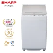 【SHARP 夏普】12公斤無孔槽變頻直立式洗衣機(ES-ASG12T)