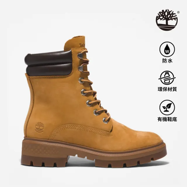 【Timberland】女款小麥色 Cortina Valley 防水六吋靴(A5N9S231)