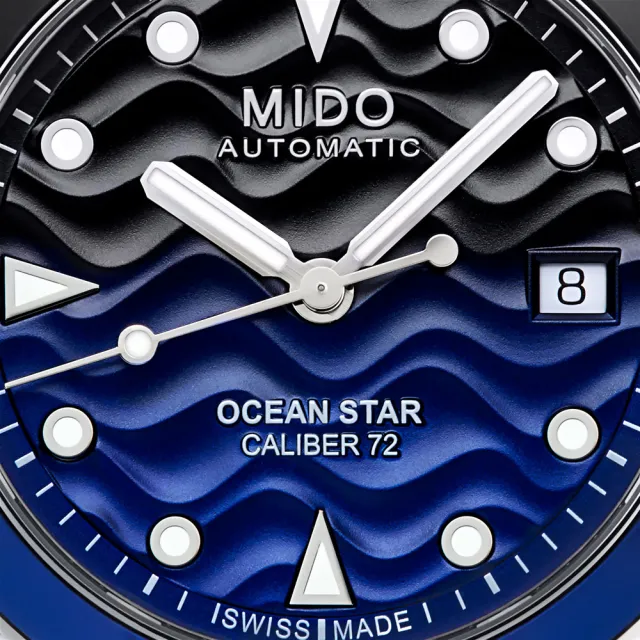 【MIDO 美度】官方授權 金秀賢配戴款 OCEAN STAR 39 海洋之星潛水機械錶-39mm 99狂買節(M0269071104100)