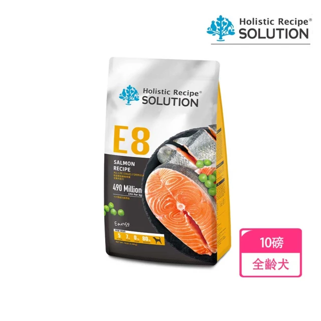 【耐吉斯】Energy能量碗系列 E8 能量鮭魚餐-全齡犬 10磅(全齡犬 狗飼料 狗乾糧)