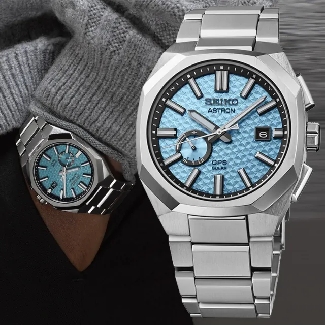 【SEIKO 精工】Astron系列 GPS 鈦金屬 電波太陽能腕錶 錶 週年慶 雙11 (SSJ027J1/3X62-0AF0B)
