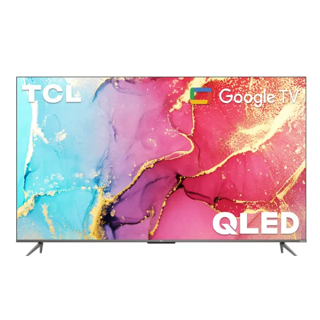 【TCL】55型 4K QLED Google TV 量子智能連網顯示器(55C635-基本安裝)