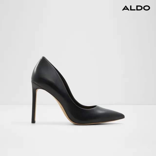 【ALDO】STESSY2.0-百搭尖頭細跟高跟鞋-女鞋(黑色)