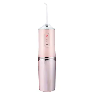 【懶人必備】4噴頭USB電動高壓沖牙機(防水 三檔模式 牙齒 口腔 清潔 洗牙 居家)