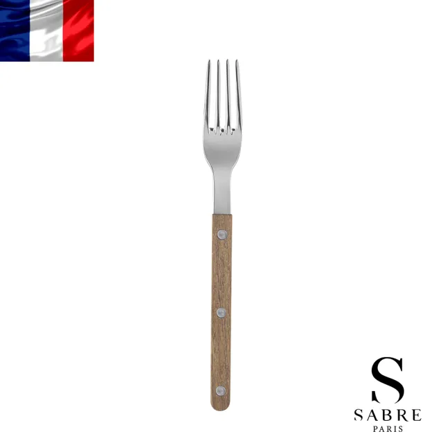 【Sabre Paris】Bistrotr小酒館主餐餐具3件組(多色任選)