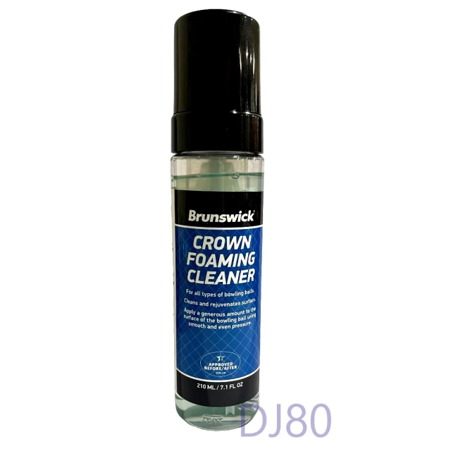 DJ80 嚴選 保齡球用 CROWN FOAMING CLEANER☆復原泡沫清潔劑(210 毫升 / 7.1 盎司)