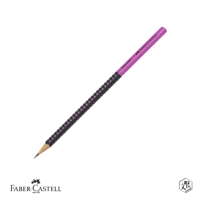 Faber-Castell 2001握得住雙色鉛筆-HB 黑粉色一盒(原廠正貨)