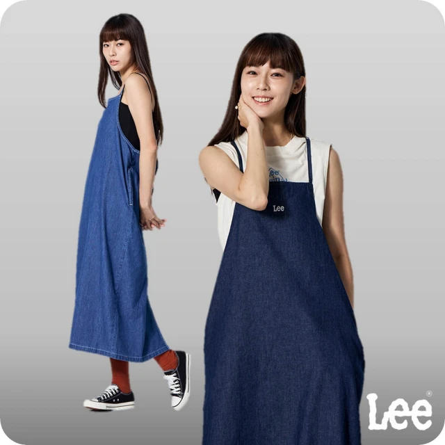 Lee 女裝 牛仔洋裝 / 細肩帶 共2色(LB418003186/LB418003898)